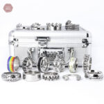Coffret cadeau de 15 anneaux de gland design