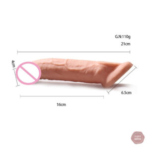 Gaine de stimulation 20 cm pour homme