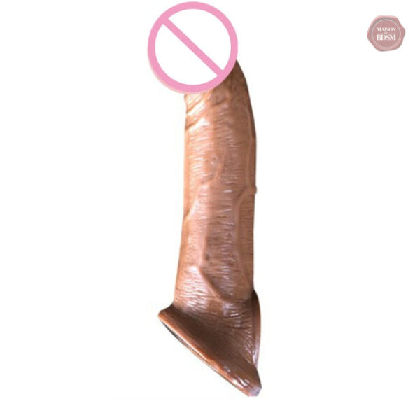 Gaine pénienne pour une stimulation améliorée 20 cm