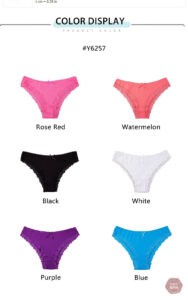 Culottes Sissy en coton, dentelle délicate, confort optimal