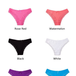 Culottes Sissy en coton, dentelle délicate, confort optimal