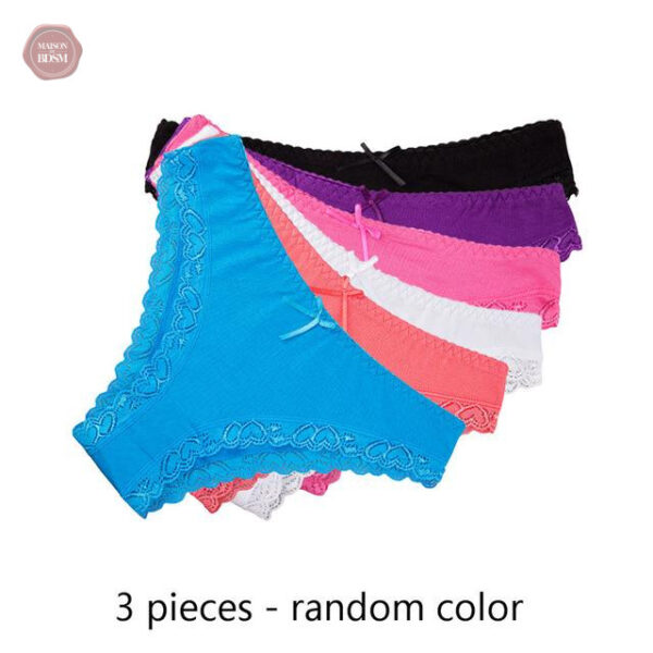 Ensemble de 3 culottes Sissy, style féminin et raffiné