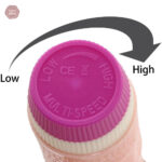Dildo avec texture stimulante unique