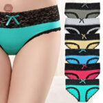 Culottes en dentelle, ensemble coloré et séduisant
