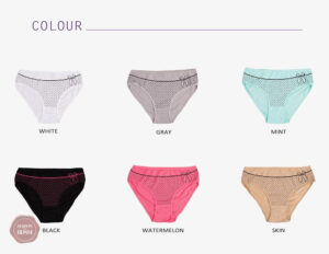 Culottes Sissy à pois, pack de 6 pièces élégantes et confortables