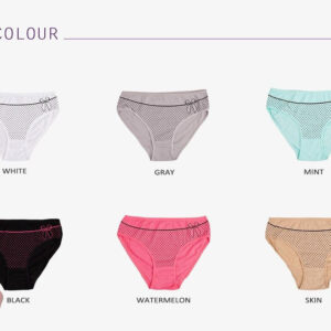 Culottes Sissy à pois, pack de 6 pièces élégantes et confortables
