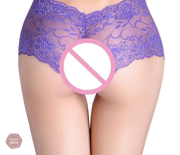 Culottes en dentelle pour un look Sissy raffiné