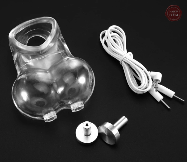 Outil de plaisir pour testicules en bondage