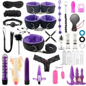 Accessoires variés pour jeux de bondage et plaisir sensuel