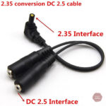Convertisseur audio Jack 2.35 vers Jack 2.5, pratique et compact