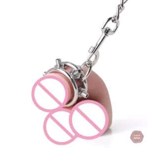 Accessoire de bondage avec laisse pour pratique CBT