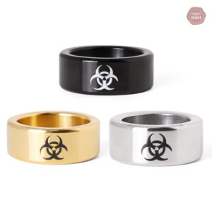 Anneau de gland Biohazard en design unique