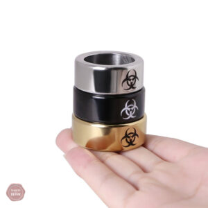 Accessoire de gland avec motif Biohazard distinctif