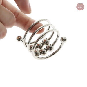 Anneau de gland Spiral Heaven pour un plaisir accru