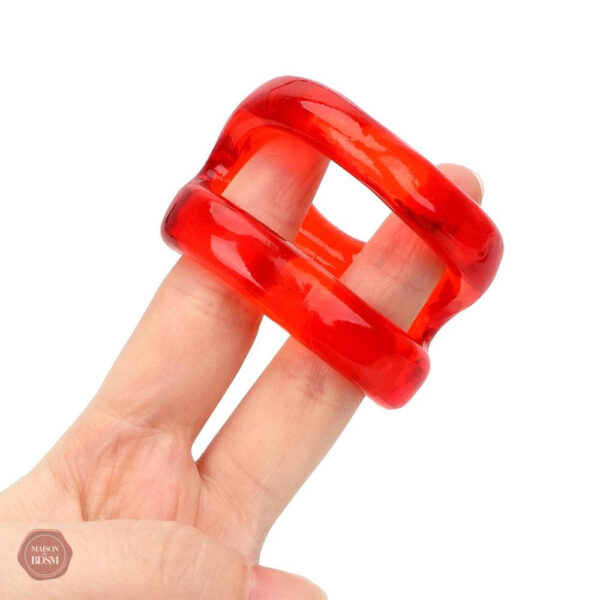 Accessoire de plaisir pour CBT, silicone doux et résistant