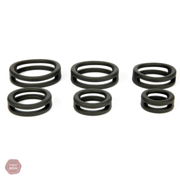 Variante 1 : anneau pénien en silicone doux et flexible