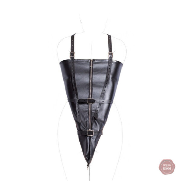 armbinder-similicuir-1 Armbinder en similicuir, accessoire de bondage élégant