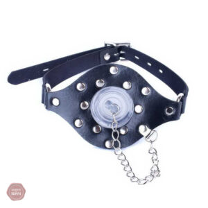 Bâillon avec bouchon, accessoire de jeu pour adultes