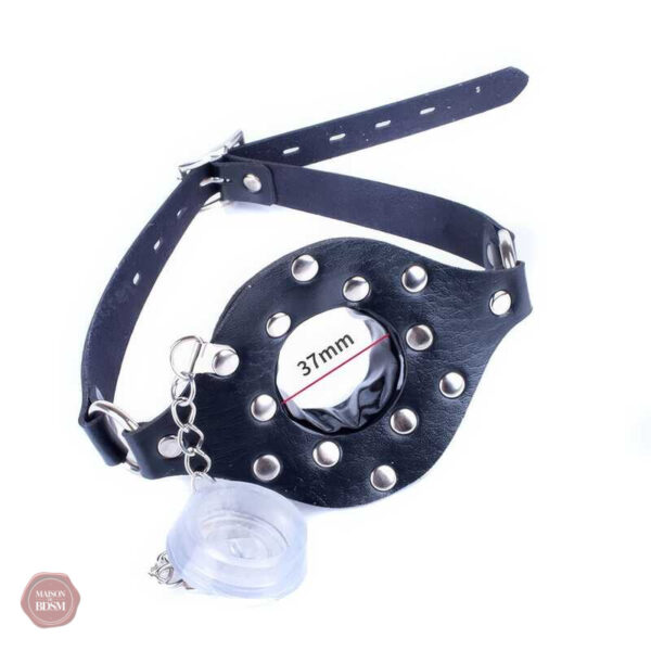 Bâillon en silicone avec bouchon, confort et contrôle assurés