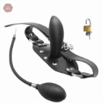 Bâillon pour adultes, gonflable et ajustable