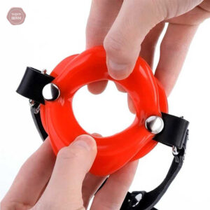 Bâillon boule pour des moments de jeu érotique