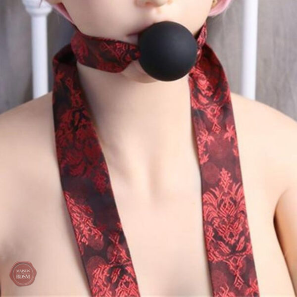 Bâillon boule pour des moments de jeu sensuel et captivant