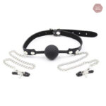 Bâillon sadomaso, accessoire de plaisir et de contrainte