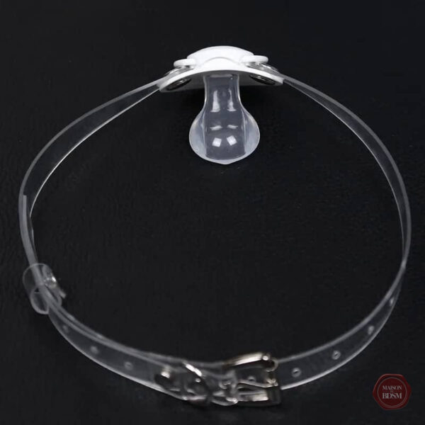 baillon-tetine-1 Bâillon tétine en silicone pour un jeu de soumission
