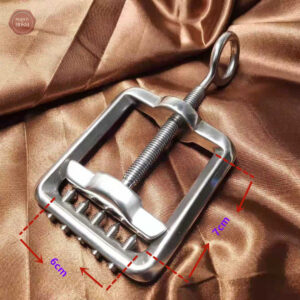 Outils de plaisir en acier pour pratique BDSM