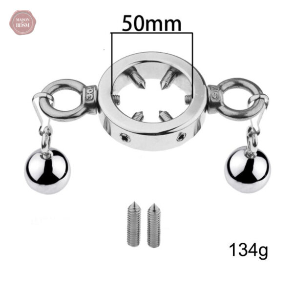 Extension testiculaire en acier inoxydable pour CBT