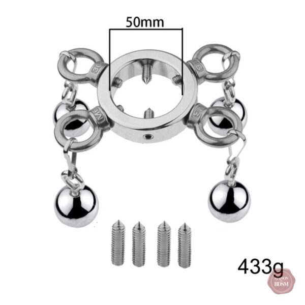 Accessoire de jeux sexuels en acier pour adultes
