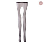 Collants fins à motifs, ajout de strass pour briller