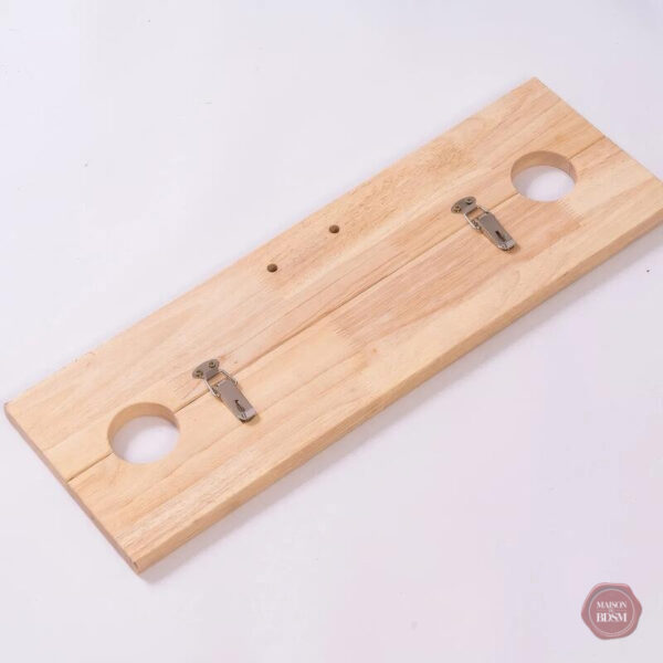Menottes en bois pour pieds, idéal pour le BDSM