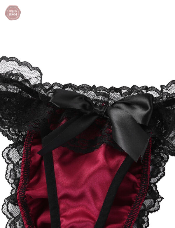 Bikini à volants pour un look audacieux