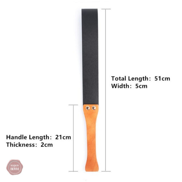 Accessoire de domination : paddle durable en bambou