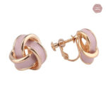 Boucles d'oreilles Candy à clip en émail