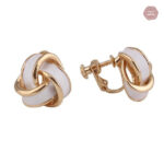 Boucles d'oreilles Sissy avec émail pastel