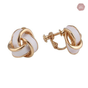 Boucles d'oreilles Sissy avec émail pastel