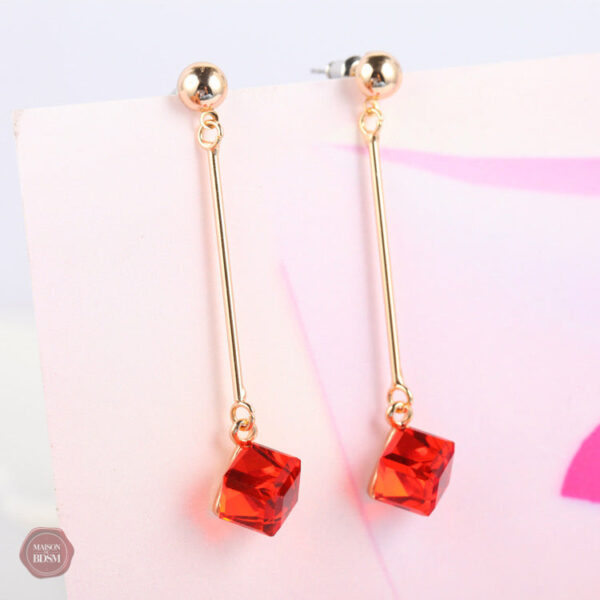 Boucles d'oreilles clips élégantes Natalia