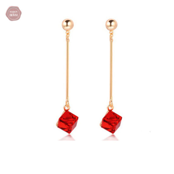 Accessoires mode : boucles d'oreilles clips Natalia