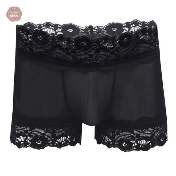 boxer-a-fesses-ouvertes-en-dentelle-et-maille-1 Boxer en dentelle et maille à fesses ouvertes