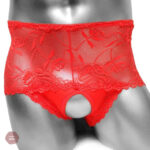 Boxer en dentelle pour un look audacieux