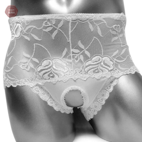 Boxer Sissy sans entrejambe, style chic et raffiné