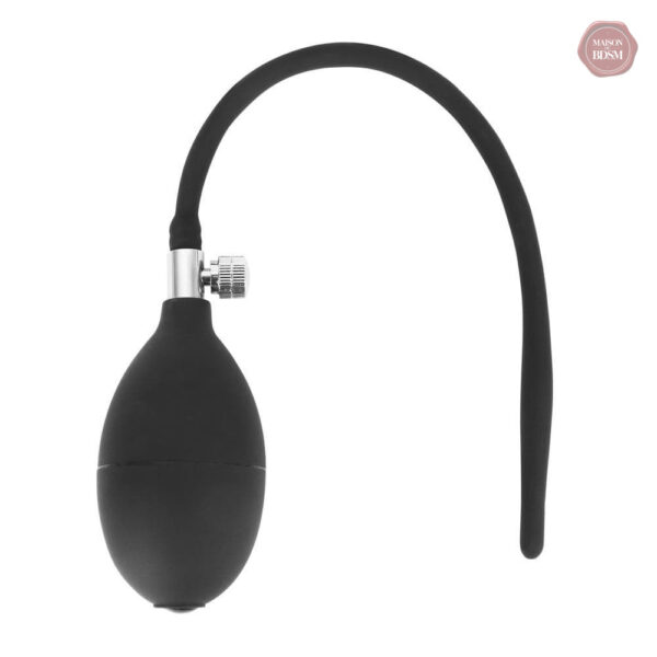 Accessoire de plaisir noir en silicone