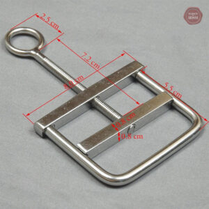 Accessoire de torture en acier inoxydable pour plaisir alternatif