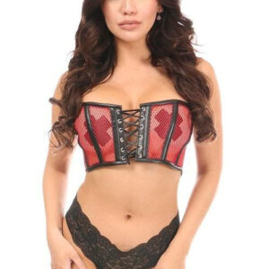 Bustier court grande taille pour costume sexy