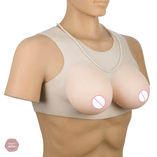 Faux seins MTF en silicone pour un look réaliste