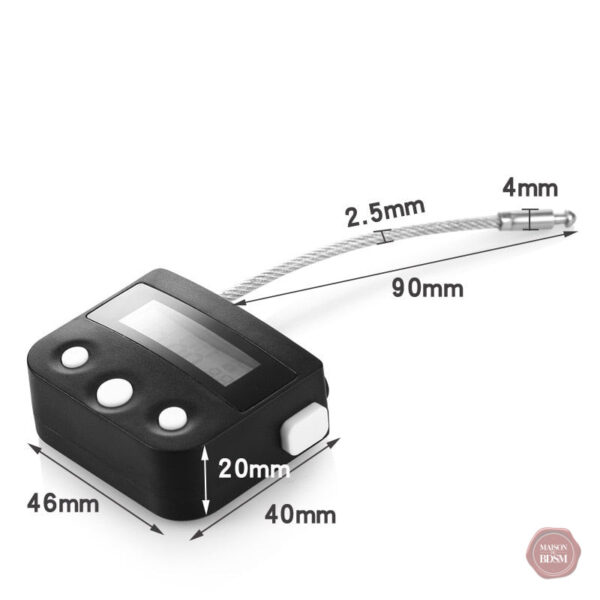Cadenas sécurisé pour pratiques de chasteté