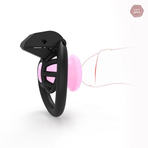 Cage de chasteté design Innie, confort optimal