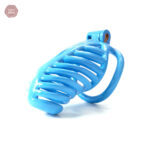 Accessoire de chasteté, couleur bleue brillante